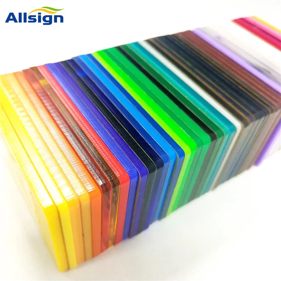 Fabrication of chemical resistant acrylic sheets