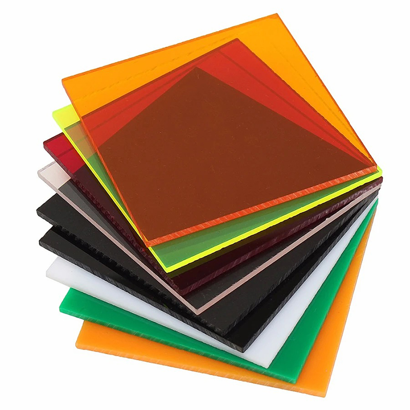 Color Acrylic Sheet Display